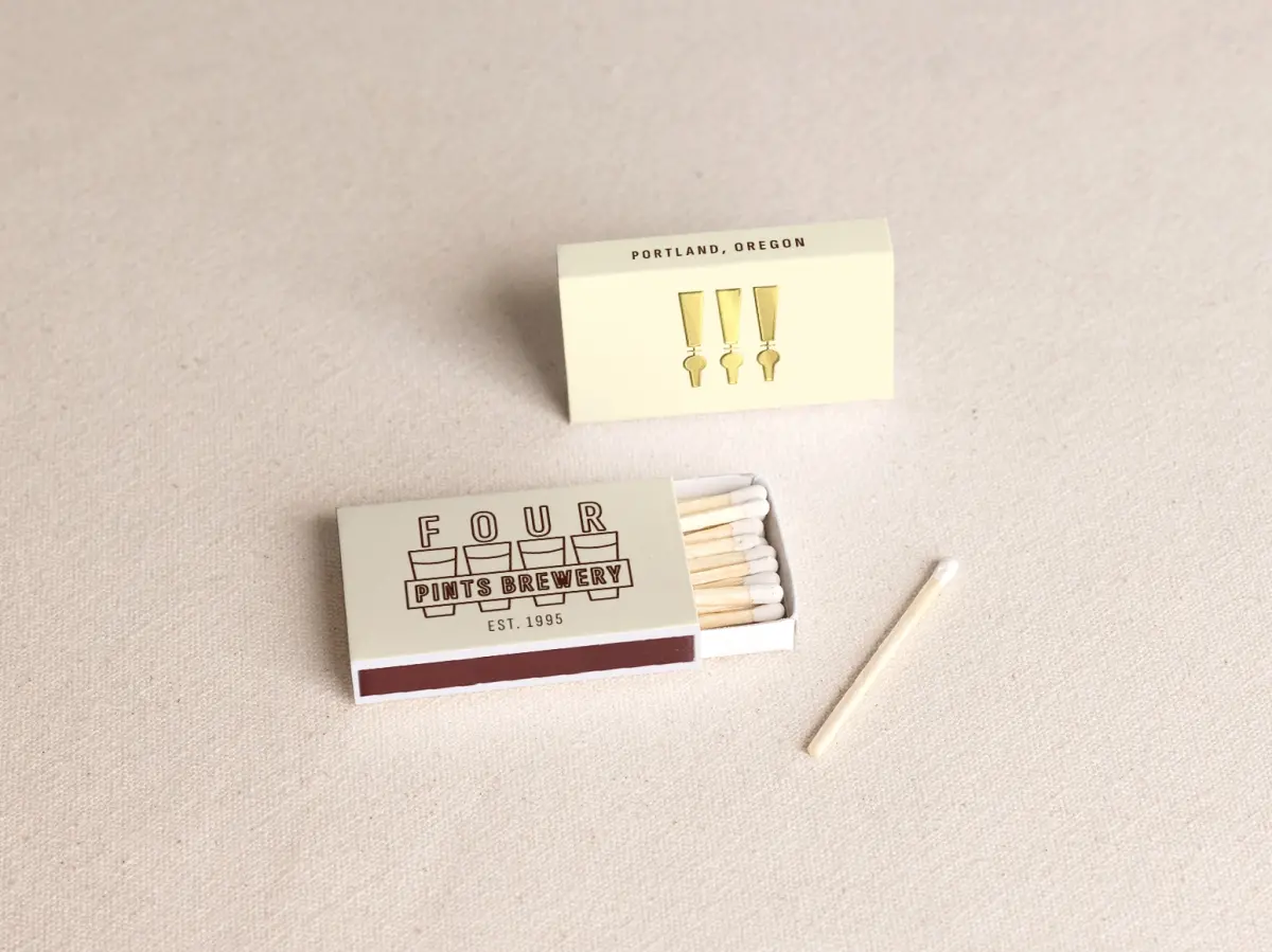 Personalized Matchboxes Front