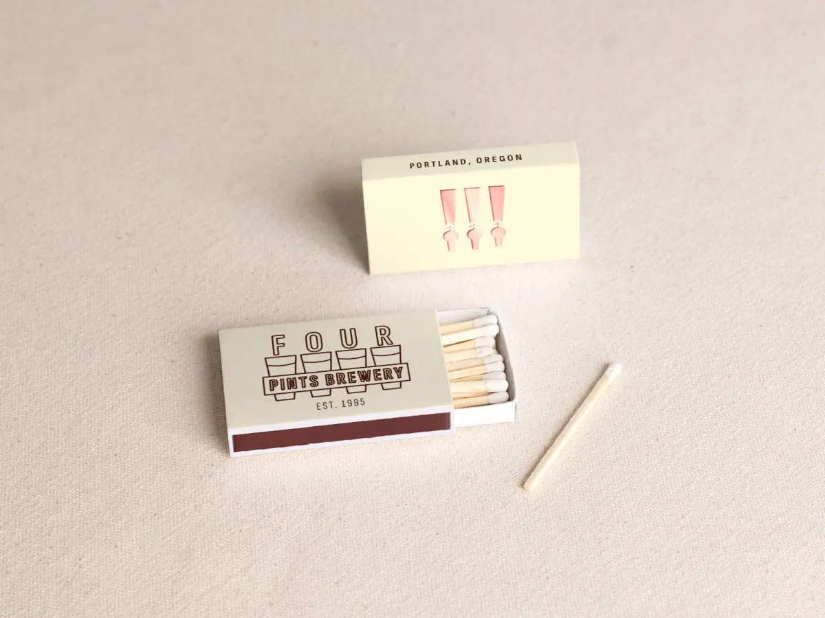 Personalized Matchboxes Front