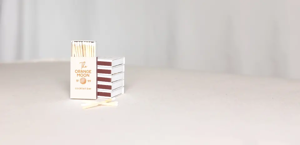 Personalized Matchboxes Back