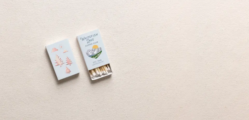 Personalized Matchboxes Spine