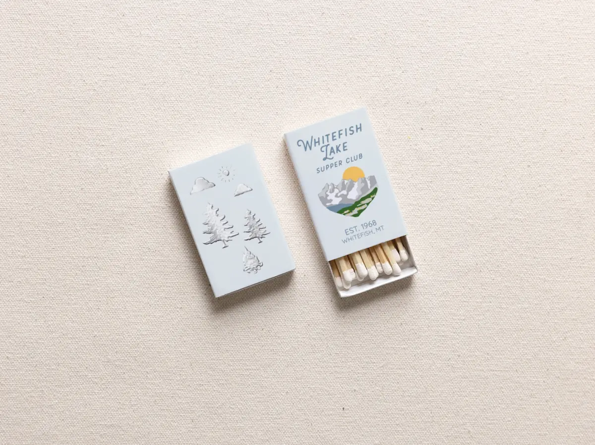 Personalized Matchboxes Spine