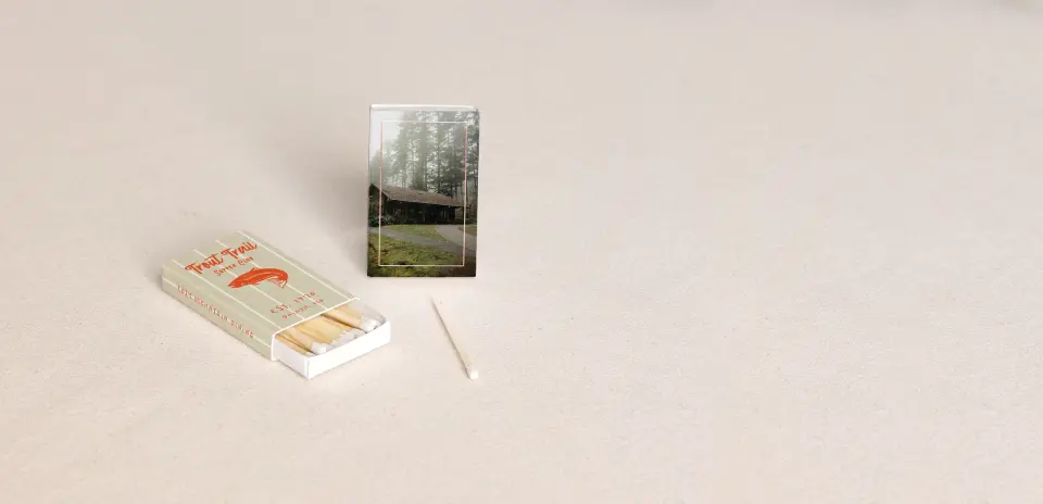 Personalized Matchboxes Front