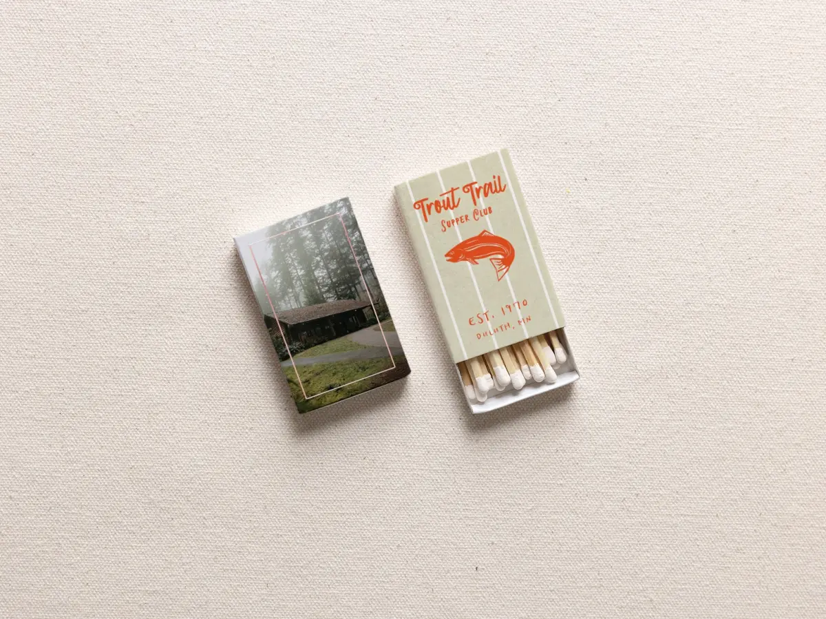 Personalized Matchboxes Spine