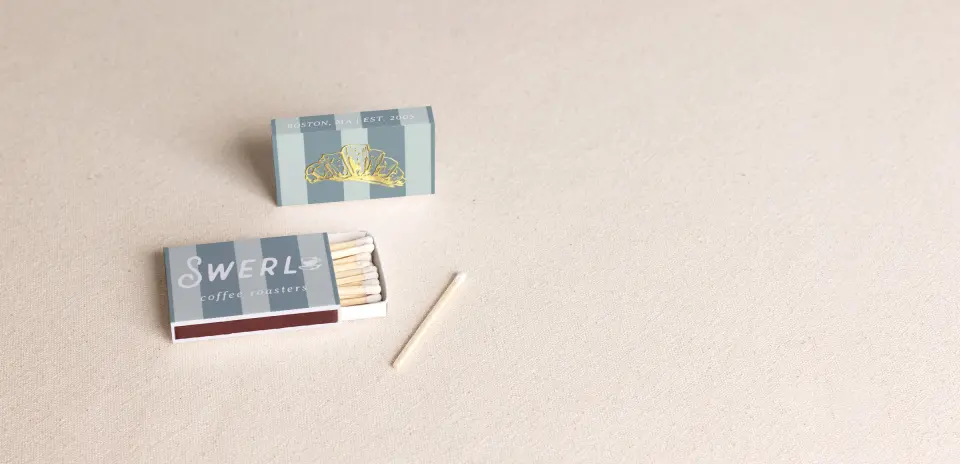 Personalized Matchboxes Front