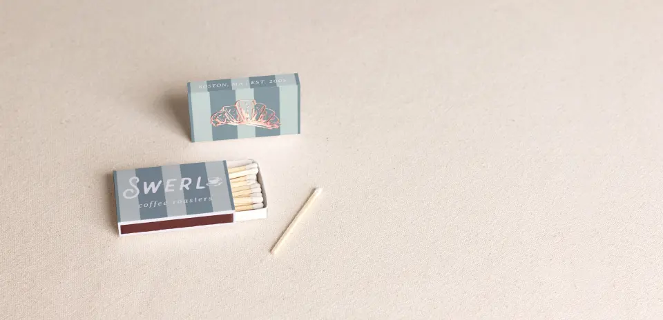 Personalized Matchboxes Front