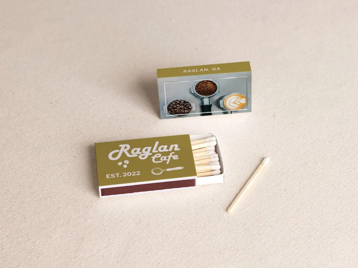 Personalized Matchboxes Front