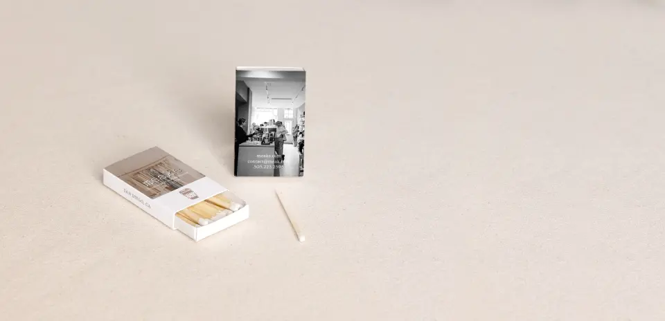 Personalized Matchboxes Front