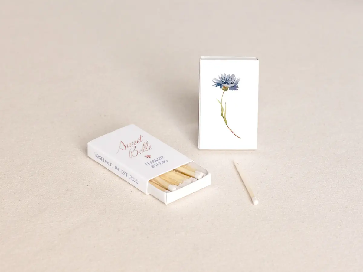 Personalized Matchboxes Front