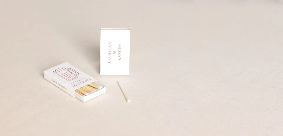 Personalized Matchboxes Front