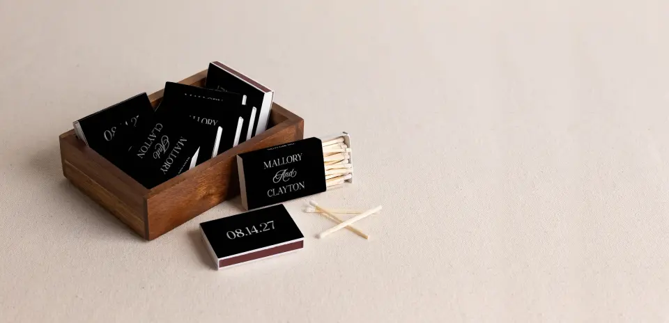 Personalized Matchboxes