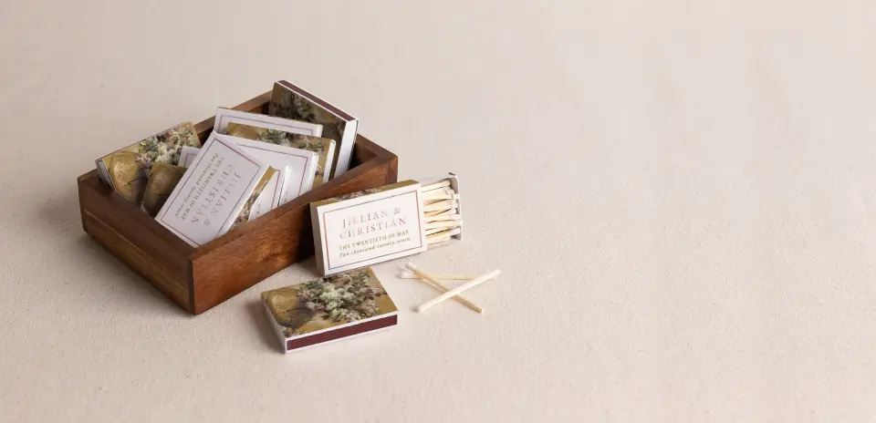 Personalized Matchboxes