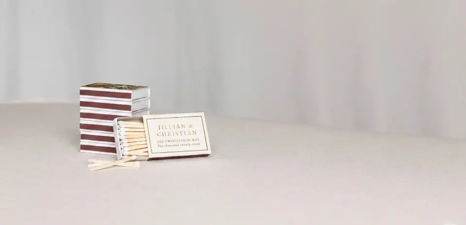Personalized Matchboxes