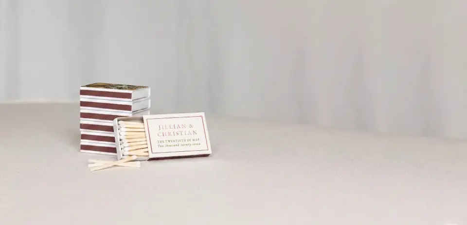 Personalized Matchboxes