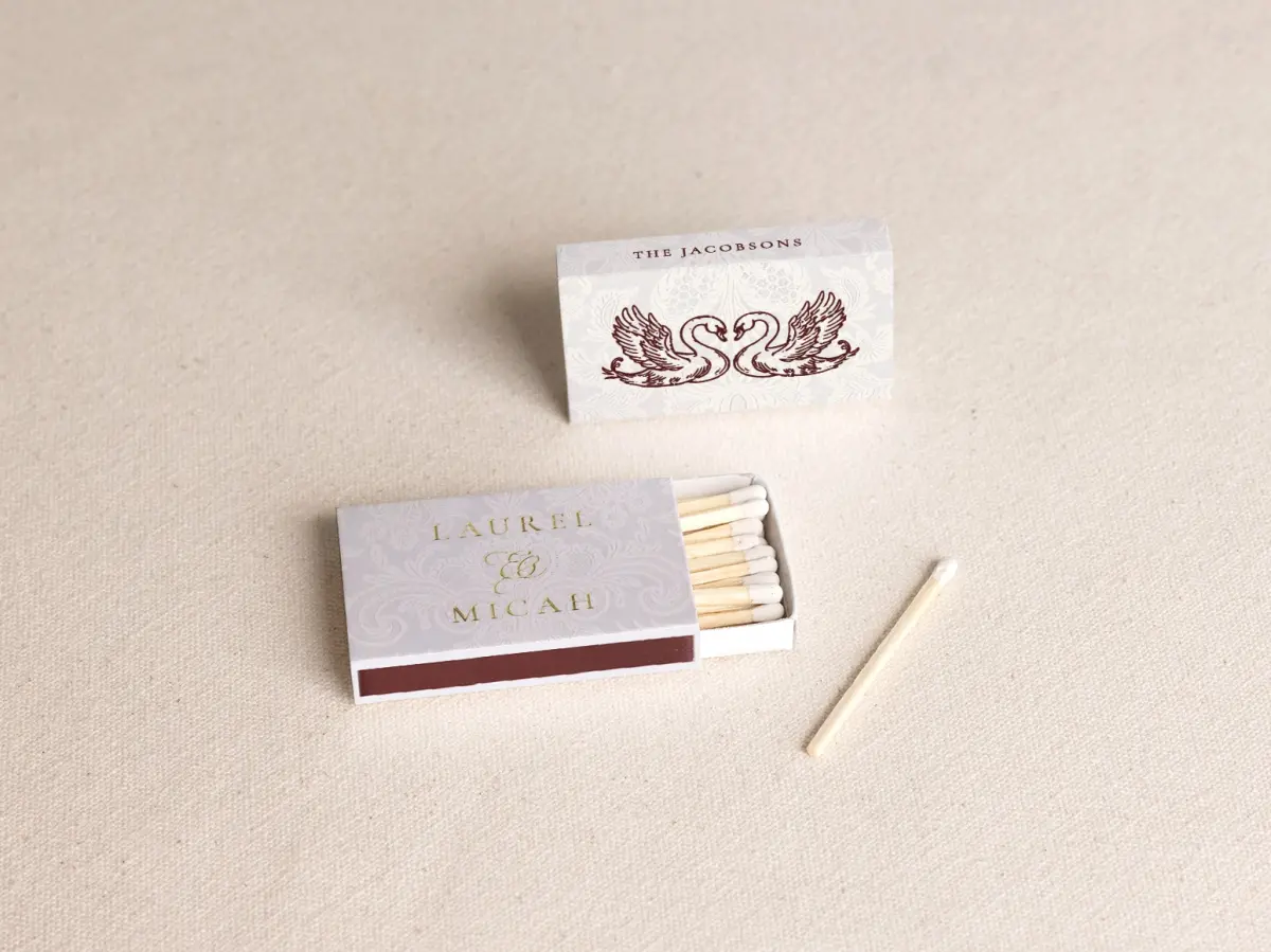 Personalized Matchboxes Front