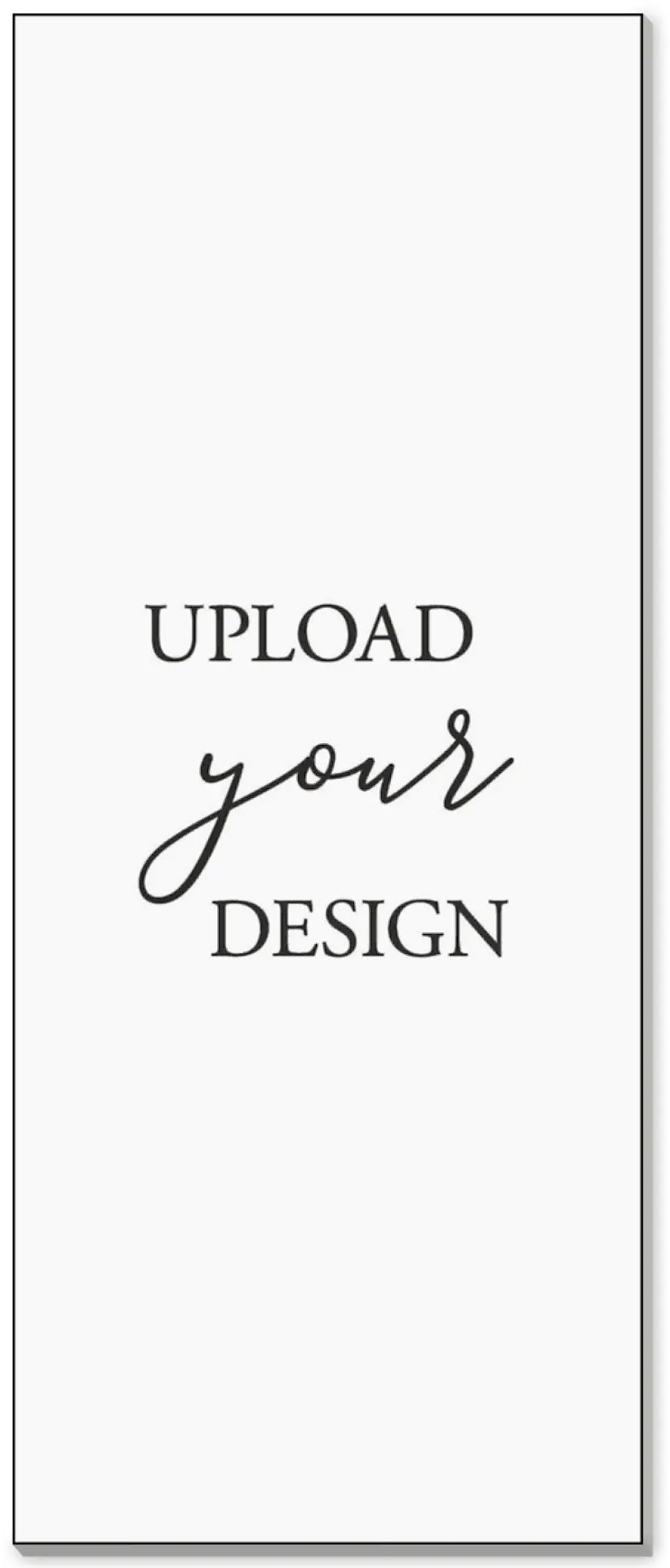 This is a 3½" x 8½" Notepad Without Magnet called Notepad Without Magnet, 3½" x 8½" printed in full color