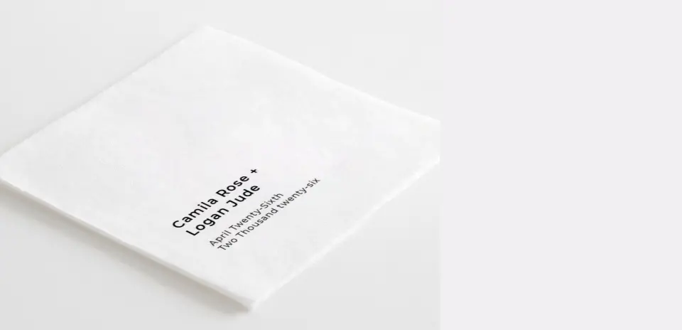 Napkin Front