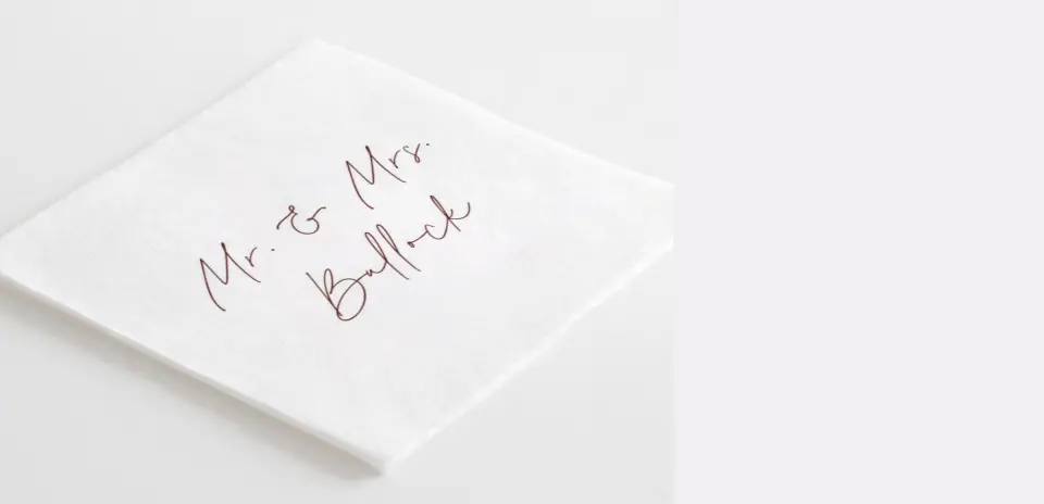 Napkin Front