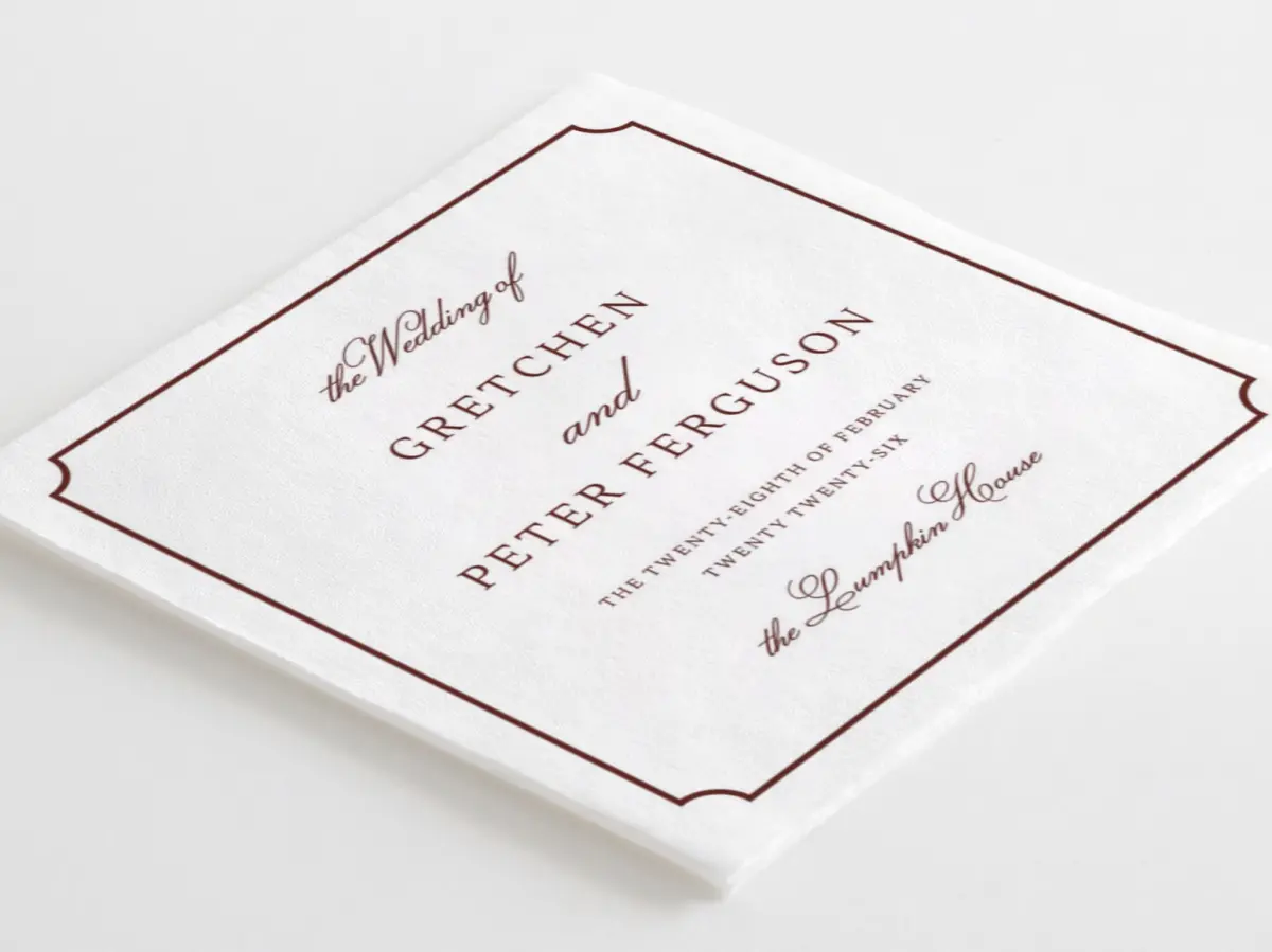 Napkin Front