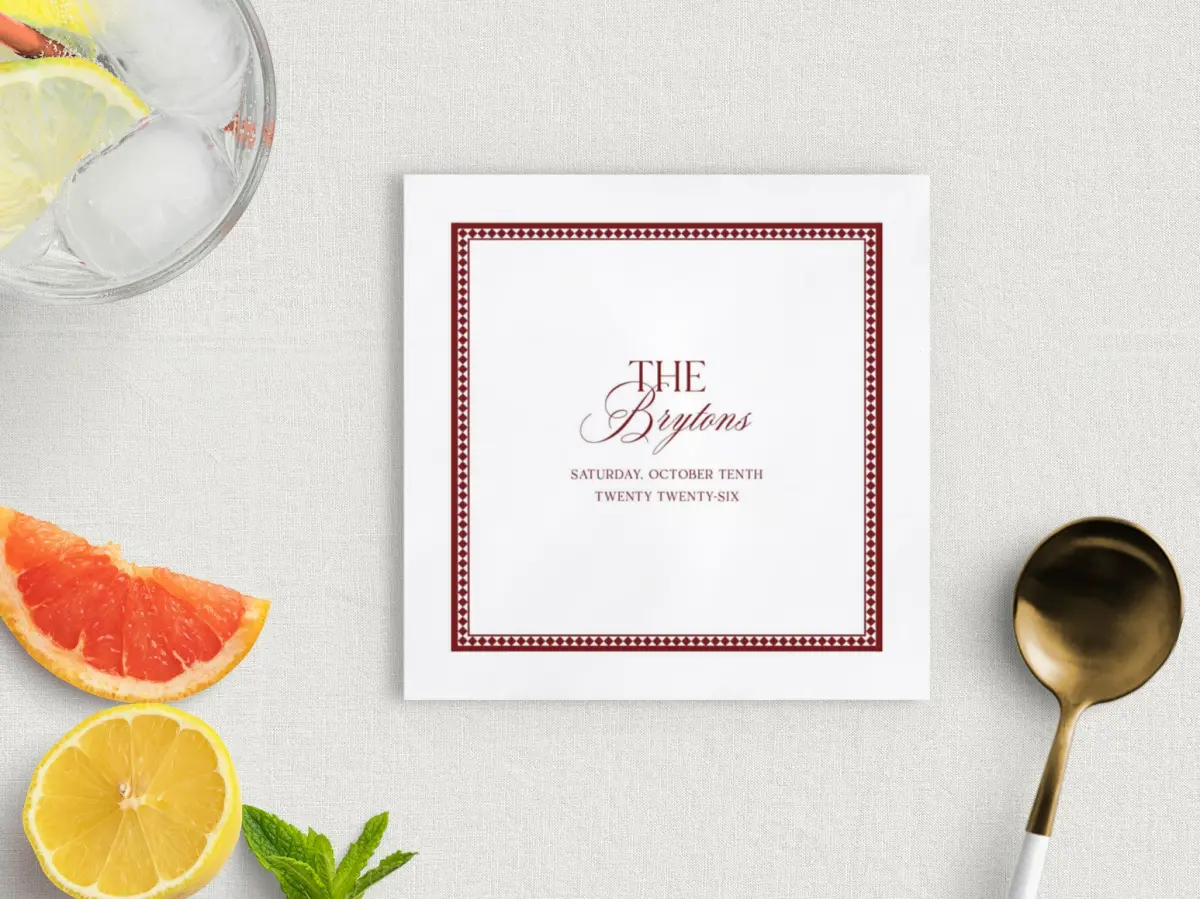 Napkin Front