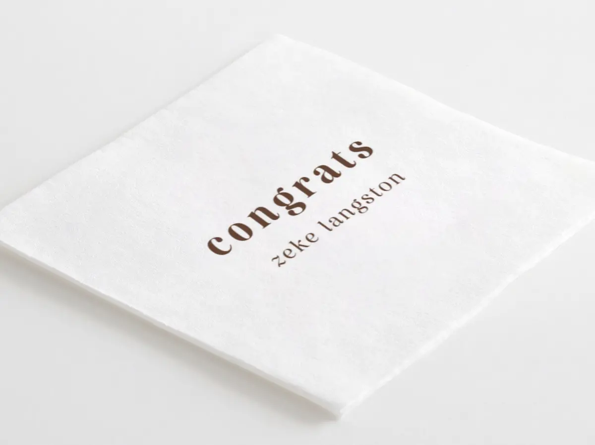Napkin Front