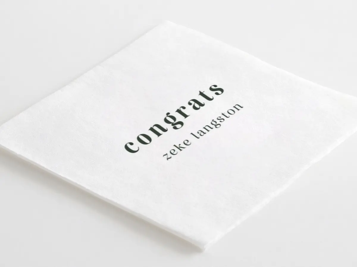 Napkin Front