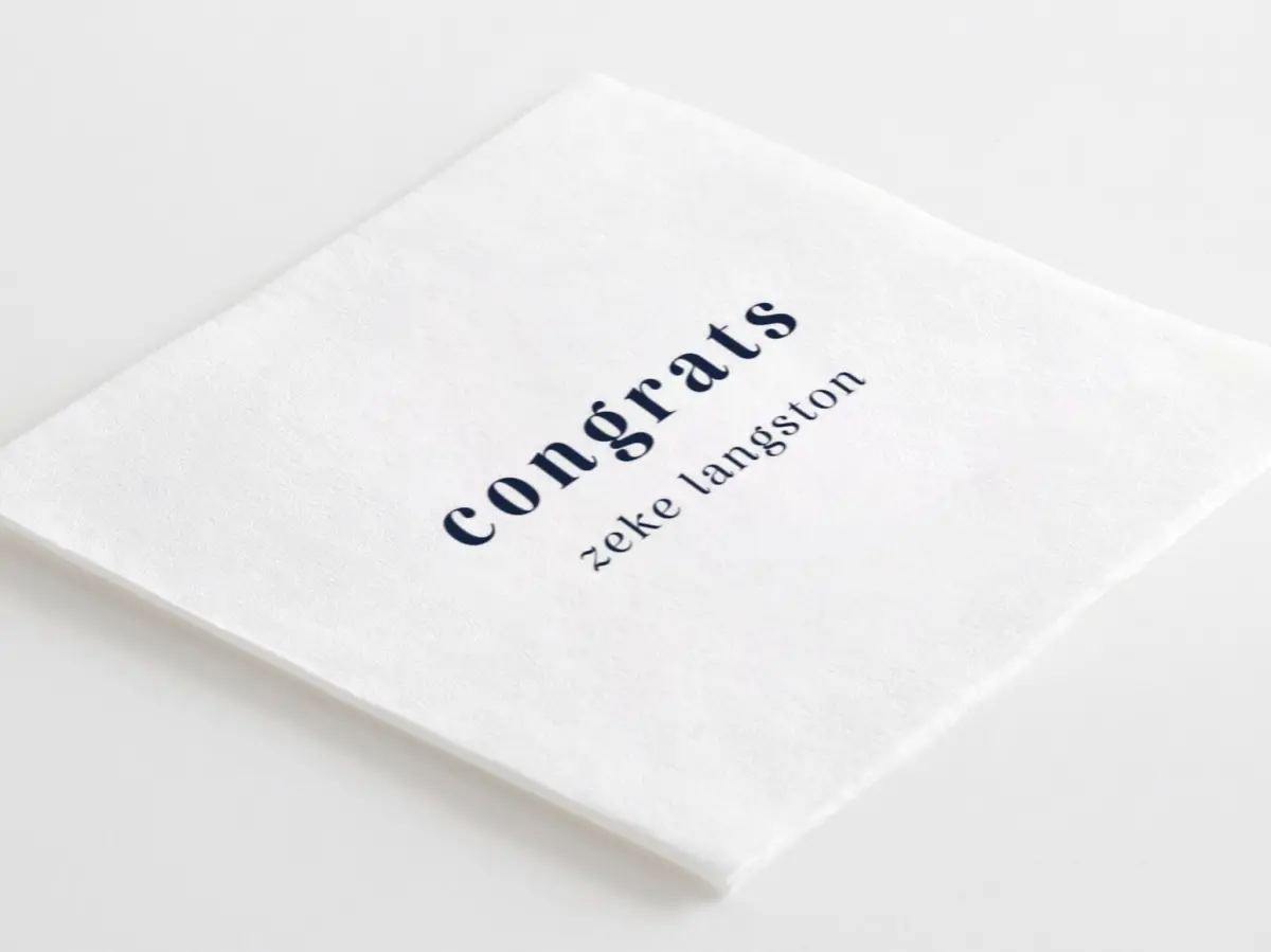 Napkin Front