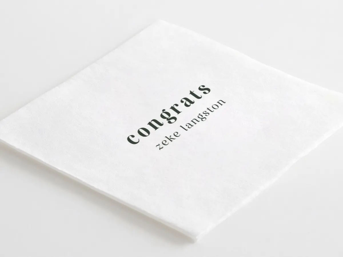 Napkin Front