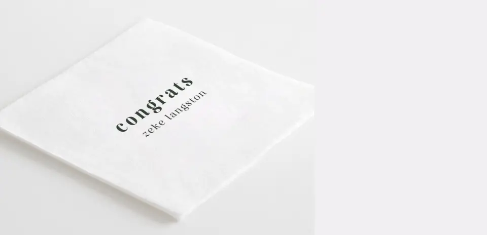 Napkin Front