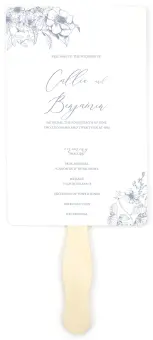 ClassicWedding Program Fans
