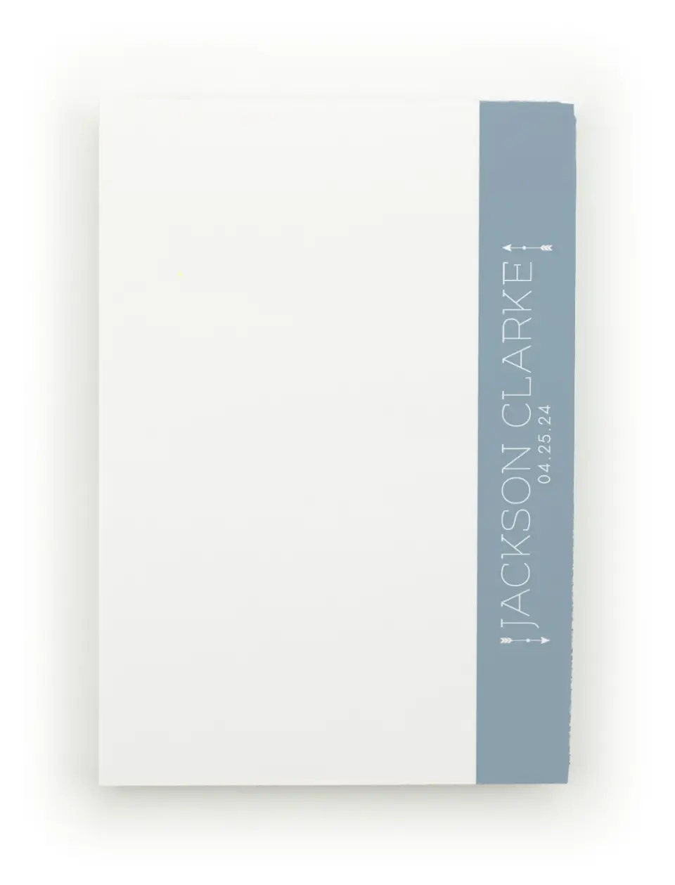 This is a 4" x 6" Post-it Note called Adorable Arrow printed in full color