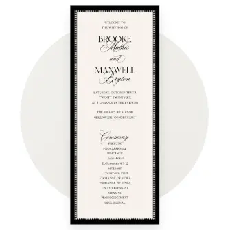 Wedding Programs