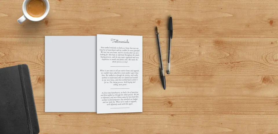 Brochure Flap Opening