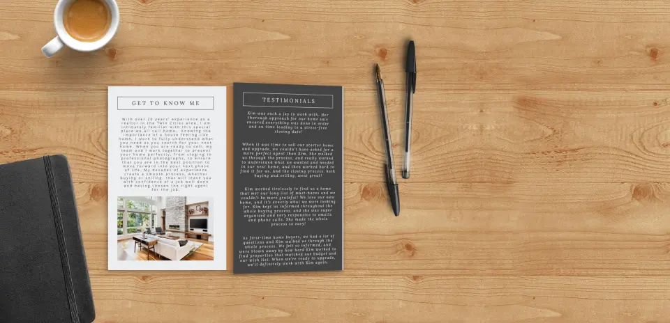 Brochure Flap Opening