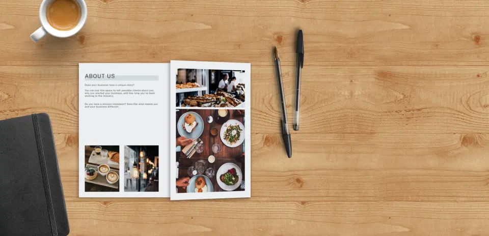 Brochure Flap Opening
