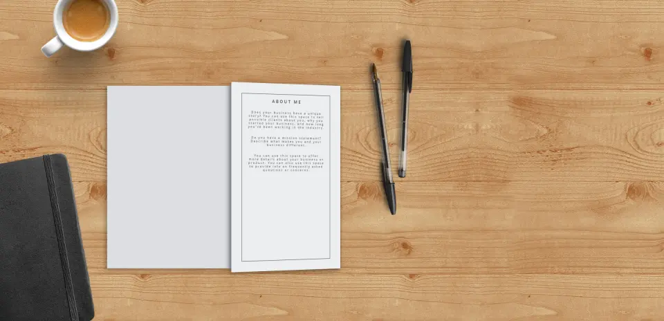 Brochure Flap Opening