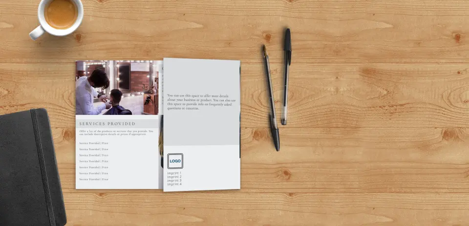 Brochure Flap Opening