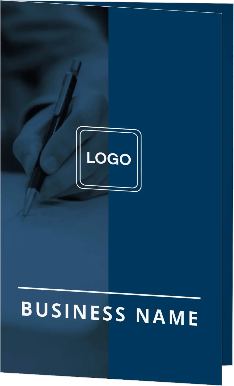 This is a 5" x 7⅞" Folded Brochure called Beyond Results printed in full color