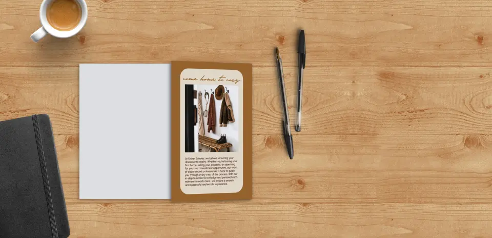 Brochure Flap Opening