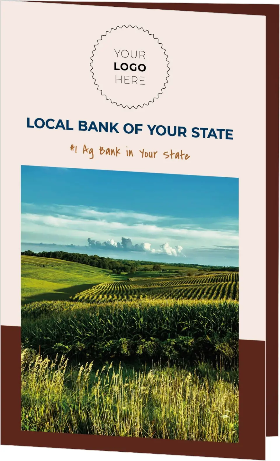 This is a 5" x 7⅞" Folded Brochure called Cultivating Growth printed in full color
