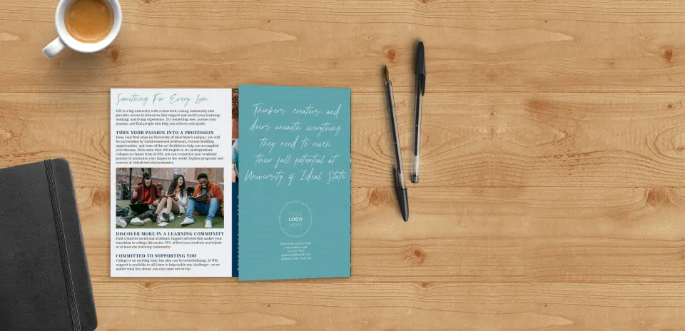 Brochure Flap Opening