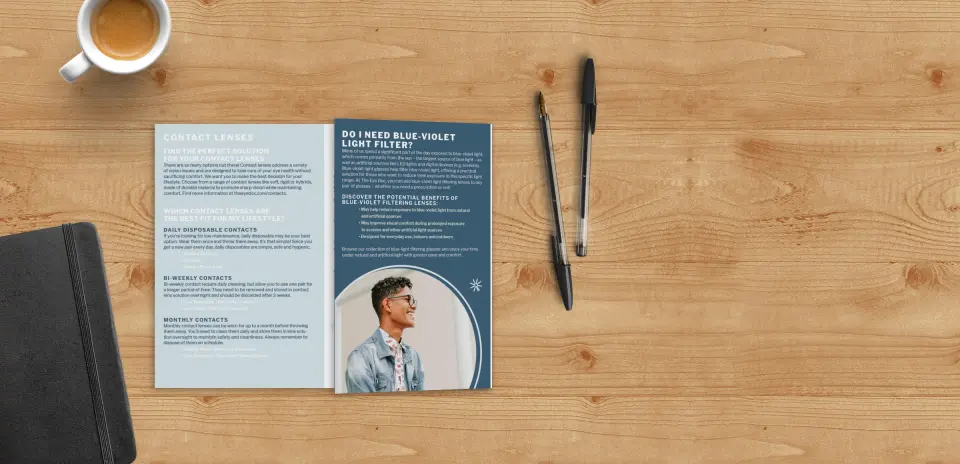 Brochure Flap Opening
