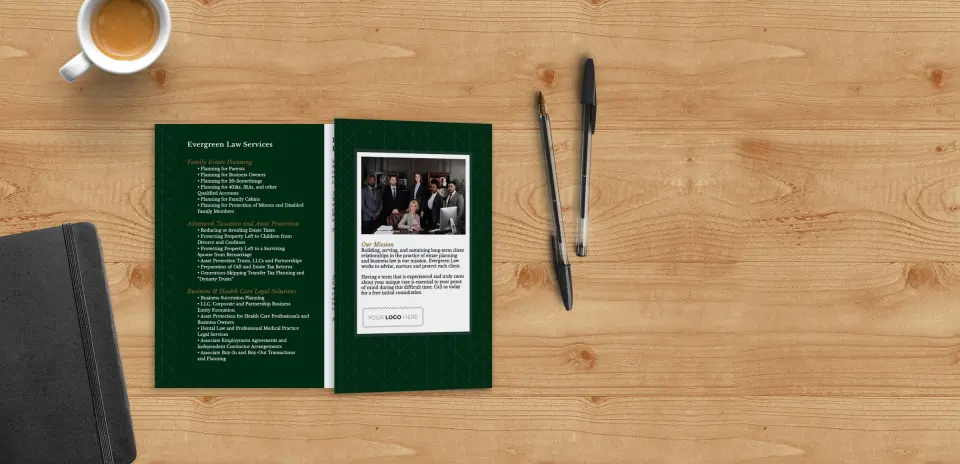 Brochure Flap Opening
