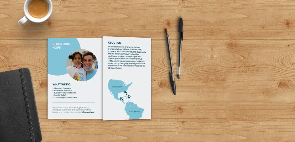 Brochure Flap Opening