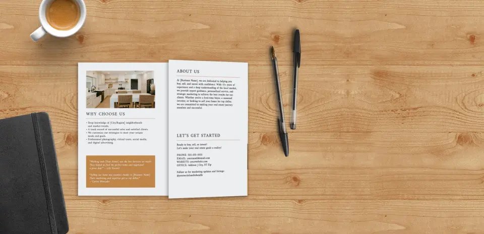 Brochure Flap Opening