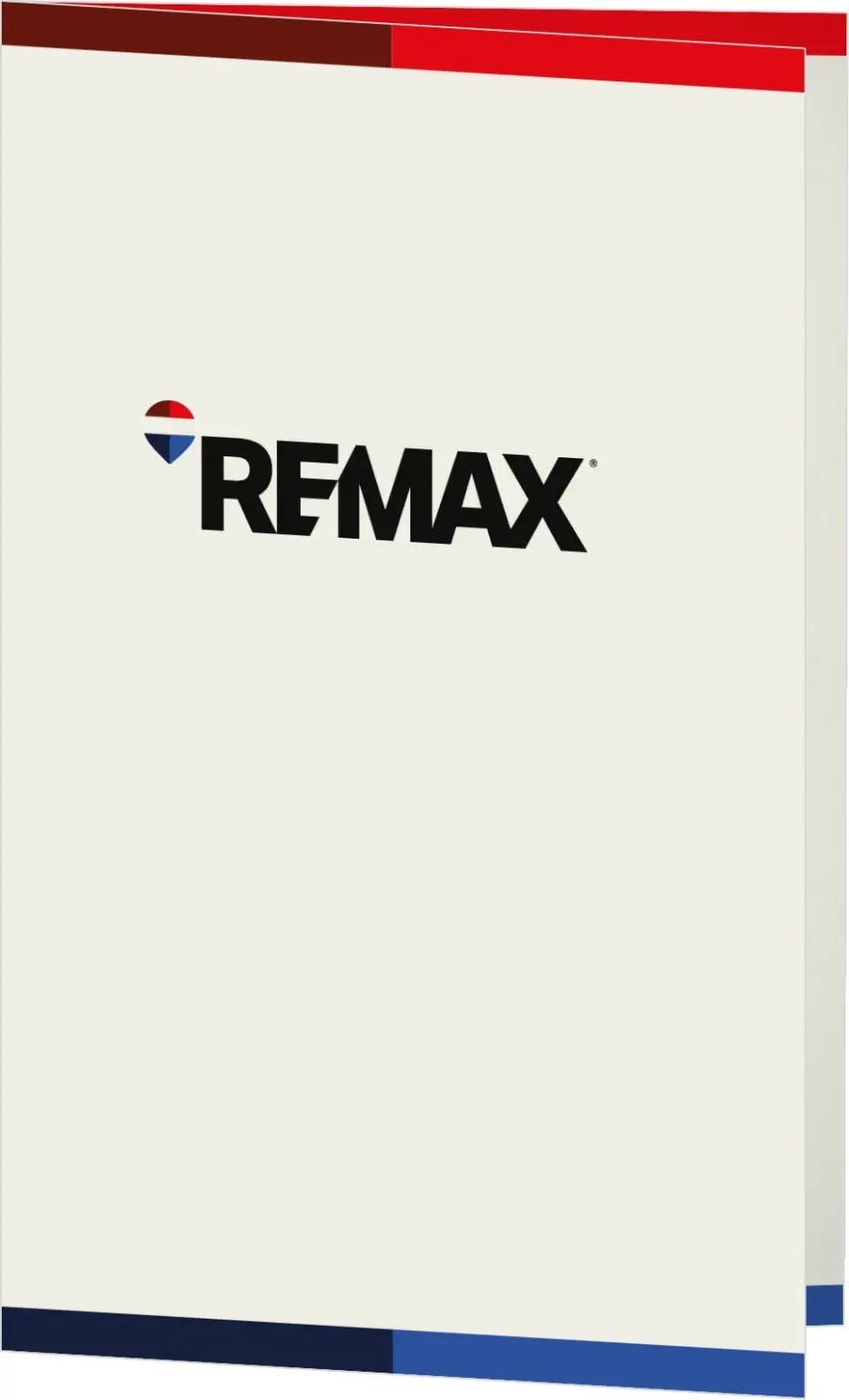 This is a 5" x 7⅞" Folded Brochure called REMAX Bold Bands printed in full color