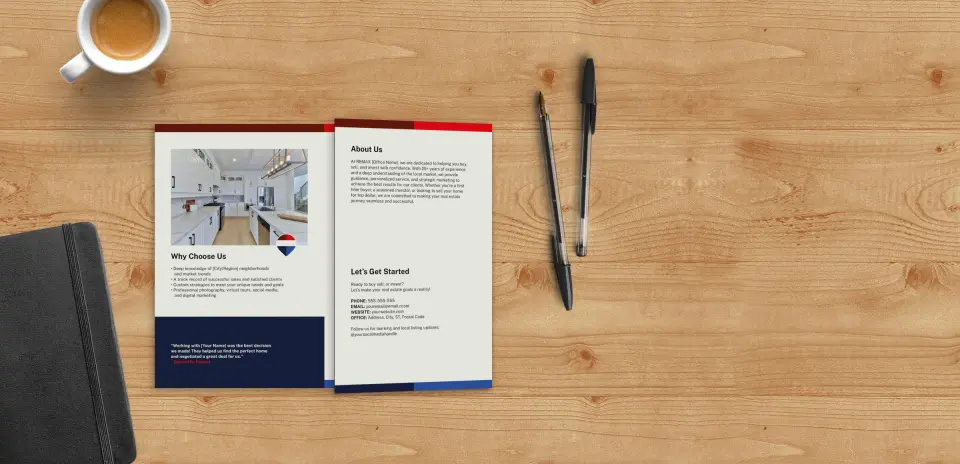 Brochure Flap Opening