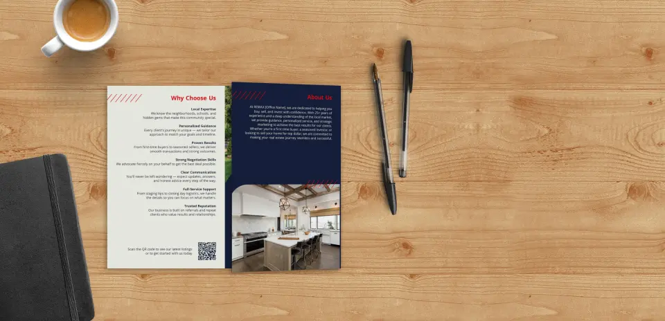 Brochure Flap Opening
