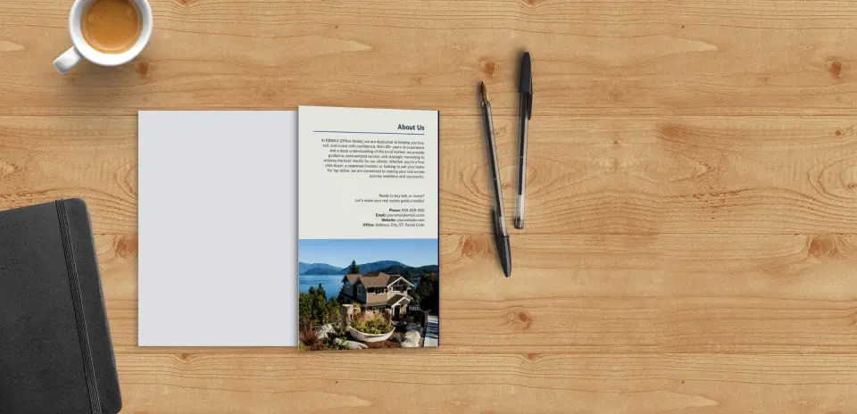 Brochure Flap Opening