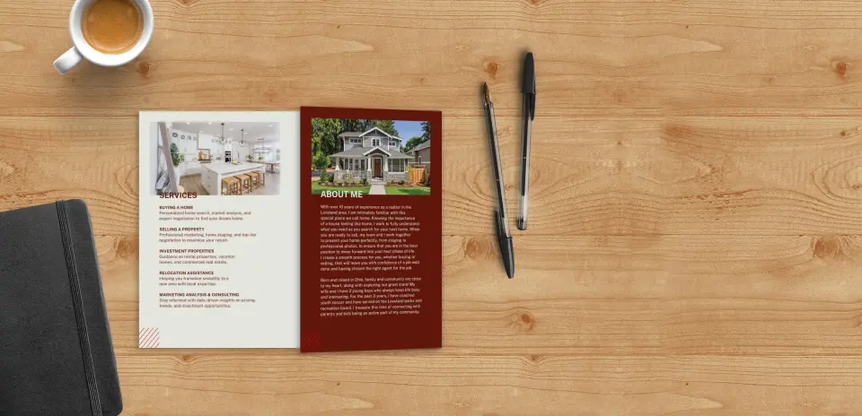 Brochure Flap Opening