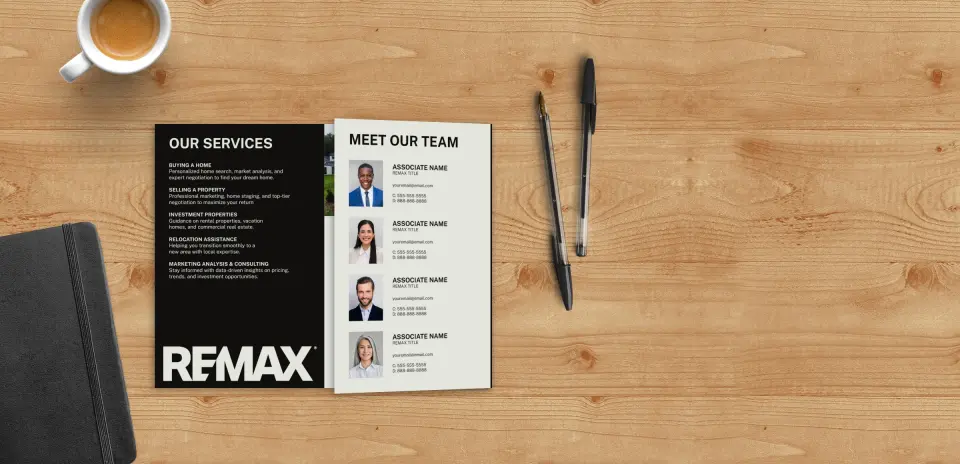 Brochure Flap Opening